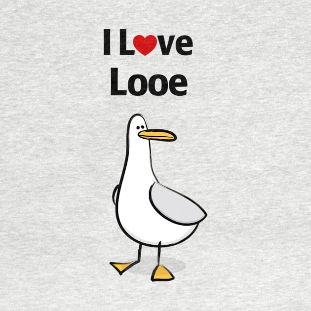 I Love Looe by MonkeyTshirts